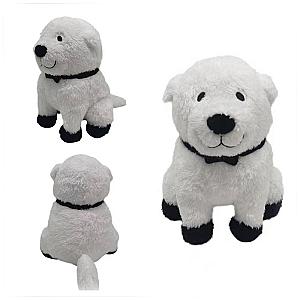 23cm White Bond Dog Spy X Family Pet Stuffed Toy Plush