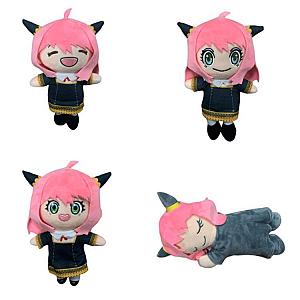 22cm Pink Anya Forger Spy X Family Stuffed Toy Plush