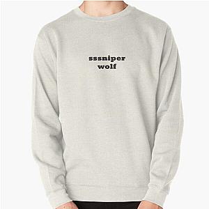 SSSniperWolf Sweatshirts - SSSniperWolf Black Pullover Sweatshirt RB1207