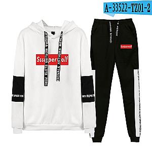SSSniperWolf New Print Fashion Hoodie Set