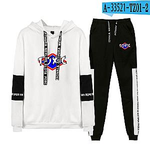 SSSniperWolf New Printing Pullover Hoodie Set