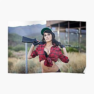 SSSniperWolf Posters - Sssniperwolf Bad Ass Poster RB1207