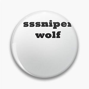 SSSniperWolf Pins - SSSniperWolf Black Pin RB1207