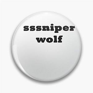 SSSniperWolf Pins - SSSniperWolf Black Pin RB1207