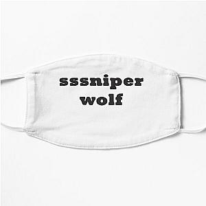 SSSniperWolf Face Masks - SSSniperWolf Black Flat Mask RB1207