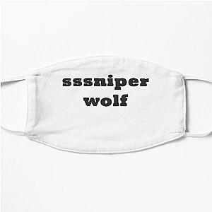 SSSniperWolf Face Masks - SSSniperWolf Black Flat Mask RB1207