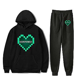SSSniperWolf Vintage Pullover Hoodie Sets
