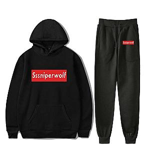 SSSniperWolf Print Pullover Hoodie Sets