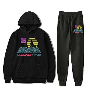 SssniperWolf Synthwave Rapper Pullover Hoodie Sets