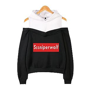 New SSSniperWolf Off Shoulder Pullover Hoodies