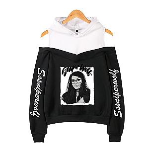 SSSniperWolf Off Shoulder Pullover Hoodies