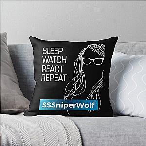 SSSniperWolf Pillows - SSSniperWolf Throw Pillow RB1207