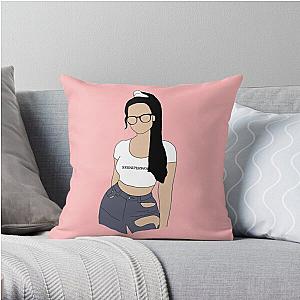 SSSniperWolf Pillows - Sssniperwolf Fanart Throw Pillow RB1207