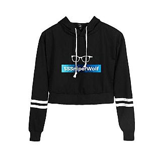 Sssniperwolf Crop Top Hip Hop Hoodies