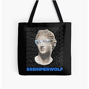 SSSniperWolf Bags - SSSniperWolf All Over Print Tote Bag RB1207
