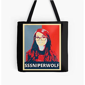 SSSniperWolf Bags - Sssniperwolf Art All Over Print Tote Bag RB1207