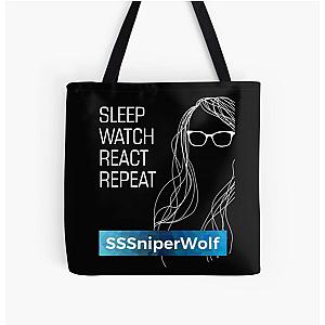 SSSniperWolf Bags - SSSniperWolf All Over Print Tote Bag RB1207