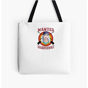 SSSniperWolf Bags - SSSniperWolf All Over Print Tote Bag RB1207