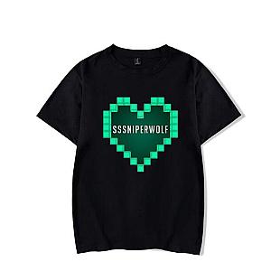 Sssniperwolf Print Vintage T-Shirts