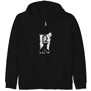 SSSniperWolf Zipped Hoodies - Anime Style "That's Illegal" Graphic