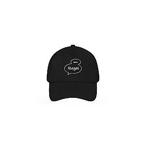 SSSniperWolf Hats &amp; Caps - SSSniperWolf That's Illegal Black Baseball Cap