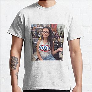 Sssniperwolf T-Shirts - Cotton Printed Casual Sssniperwolf Toxic T-Shirt
