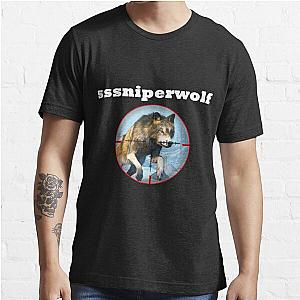 Sssniperwolf T-Shirts - Cotton Sssniperwolf Youtuber Casual T-Shirt