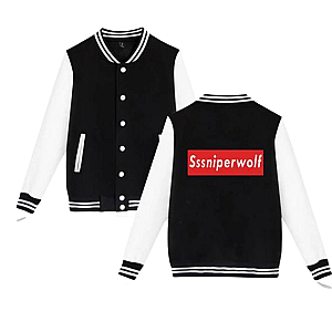 Sssniperwolf Jackets - Baseball Uniform Streetwear Jacket
