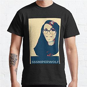 SSSniperWolf T-Shirts - Sssniperwolf Boyfriend  Classic T-Shirt RB1207