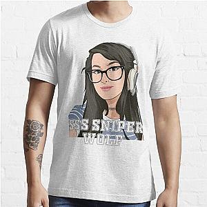 SSSniperWolf T-Shirts - SSS Sniper Wolf Essential Essential T-Shirt