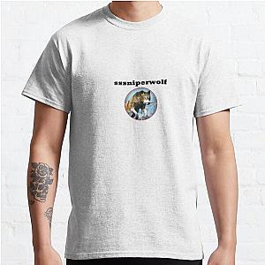 SSSniperWolf T-Shirts - SSSniperWolf Sticker Classic T-Shirt RB1207