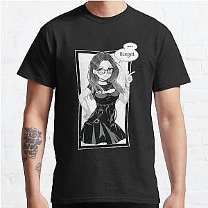 SSSniperWolf T-Shirts - Sssniperwolf Illegal Official Classic T-Shirt