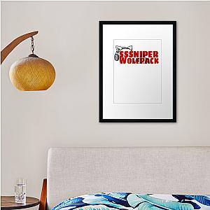 Sssniperwolf Youtobes Classic Framed print Premium Merch Store