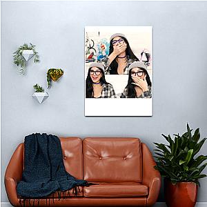 Sssniperwolf Laughing Collage Canvas Print Premium Merch Store