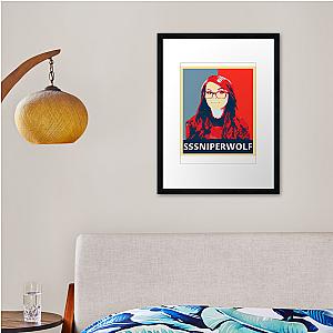 Sssniperwolf Sssniperwolf Framed print Premium Merch Store