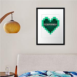 Sssniperwolf Classic Framed print Premium Merch Store