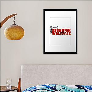 Sssniperwolf Pack Classic Framed print Premium Merch Store