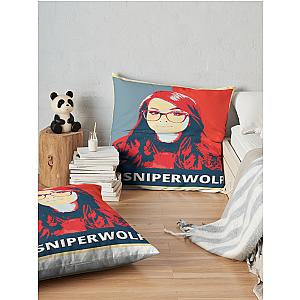 Sssniperwolf Sssniperwolf Throw Pillow Premium Merch Store