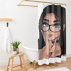 Sssniperwolf Essential Shower Curtain Premium Merch Store