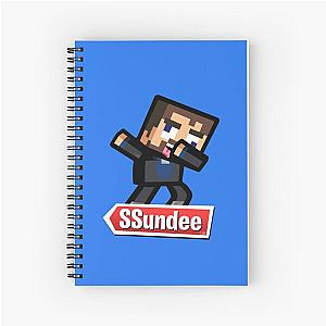 Dabbing Ssundee Spiral Notebook