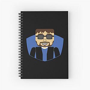 Ssundee Old Logo   Spiral Notebook