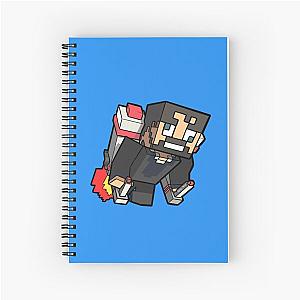 Rocket Booster Ssundee Spiral Notebook