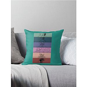 Ssundee Color Collage   Throw Pillow