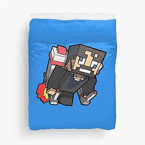 Rocket Booster Ssundee Duvet Cover