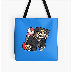 Rocket Booster Ssundee All Over Print Tote Bag