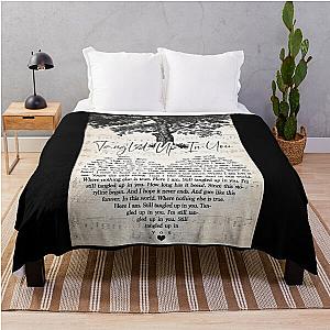 Tangled in You Wall Art Staind Throw Blanket