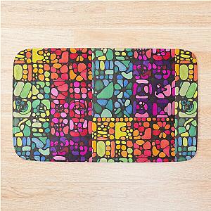 Stained Glass Bath Mat