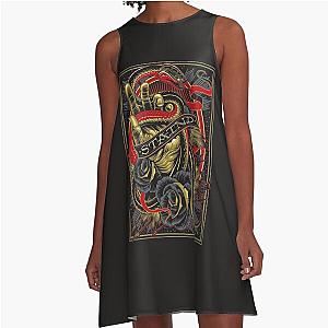 Staind rock band Imagine is a real A-line dress.