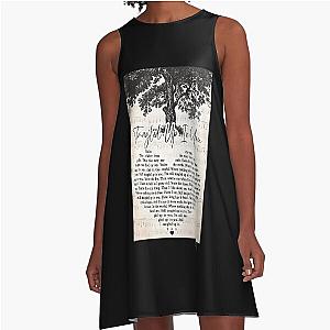 Tangled in You Lyrics Art - Staind A-Line Dress Gift