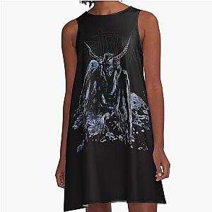 Staind Rock Band Logo Horror A-Line Dress